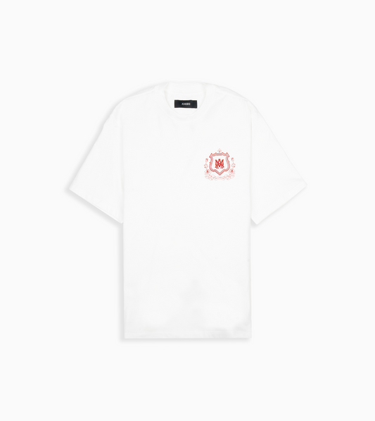AMIRI MA Crest Tee White