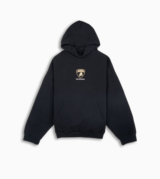 BALENCIAGA Lamborghini Hoodie Black