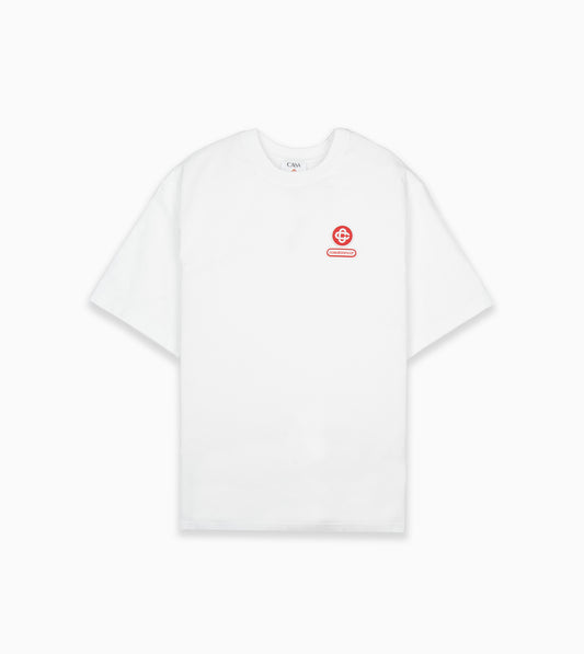 CASABLANCA Logo Patch Oversized T-Shirt