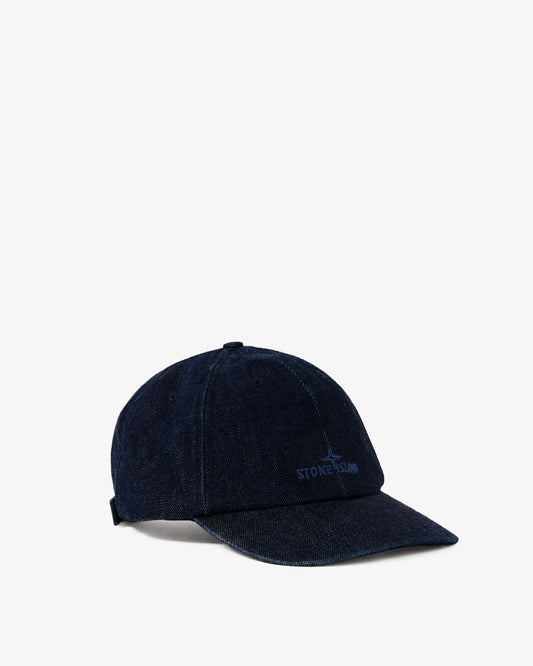 STONE ISLAND Baseball Cap blue