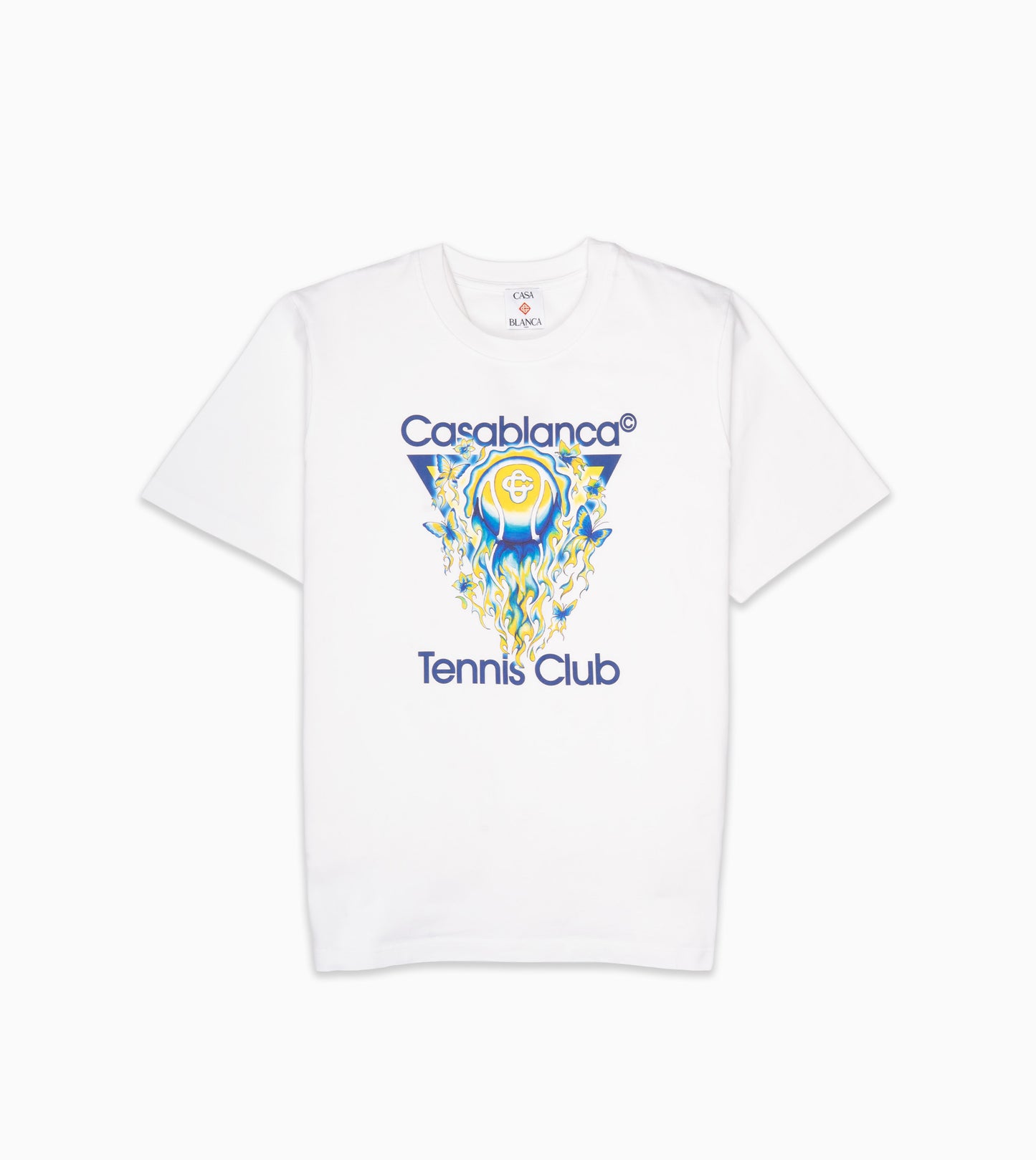 CASABLANCA Tennis Icon T-Shirt White
