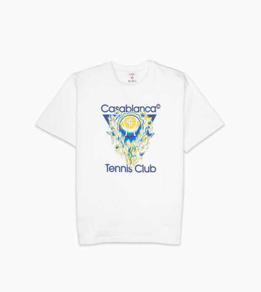 CASABLANCA Tennis Icon T-Shirt White