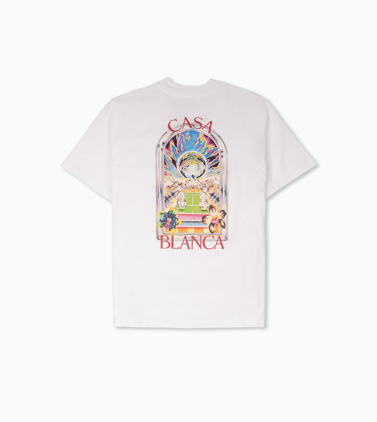 CASABLANCA Orchid Court T-Shirt