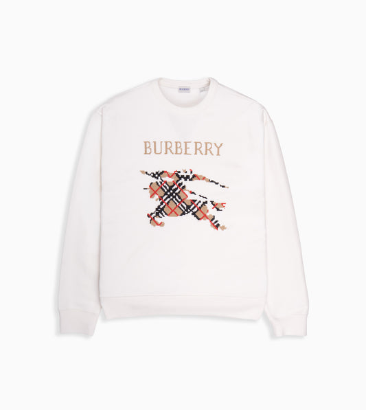 BURBERRY Cross- Stich Sweatshirt EKD