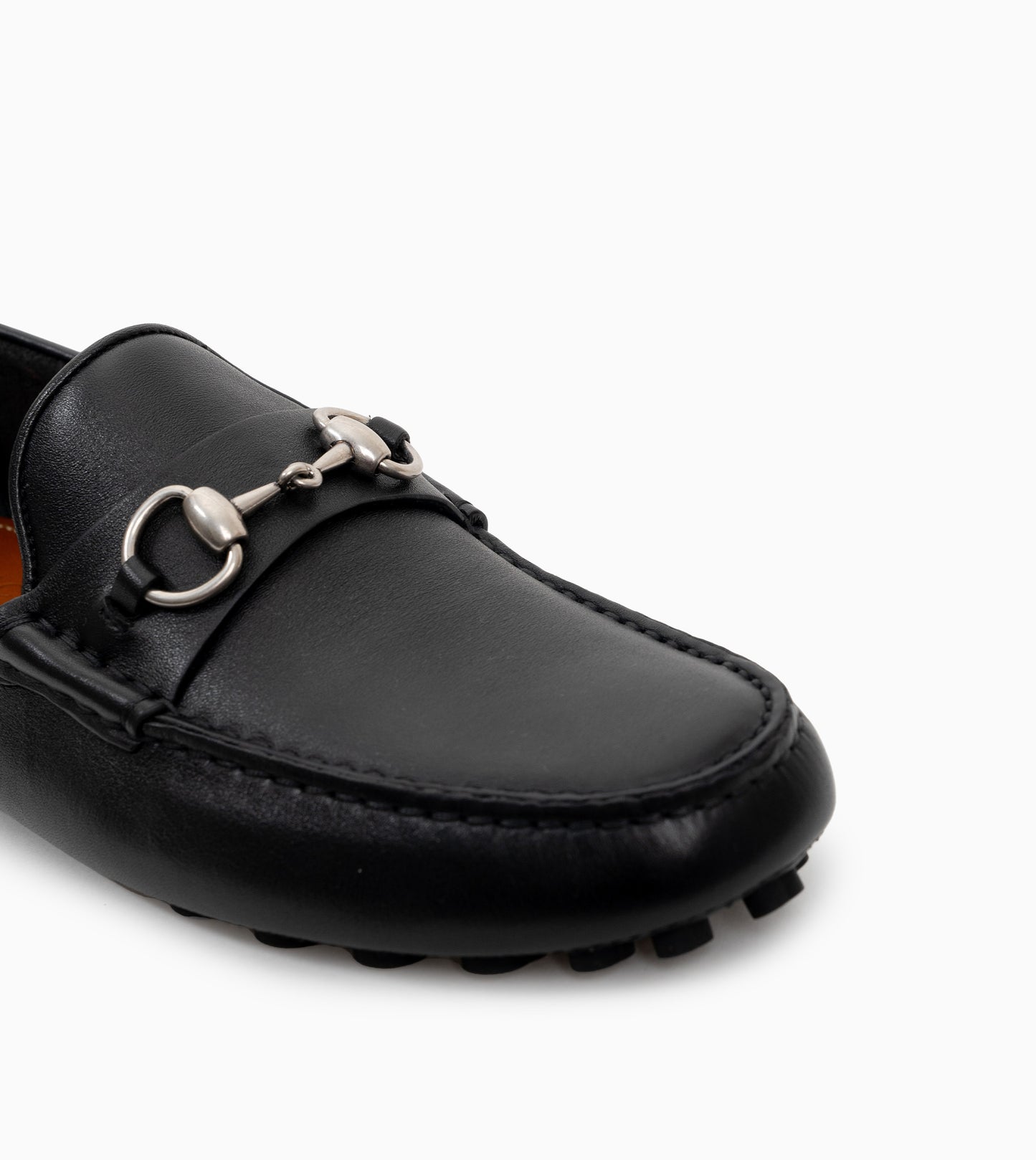 GUCCI Horsebit Moccasin Black