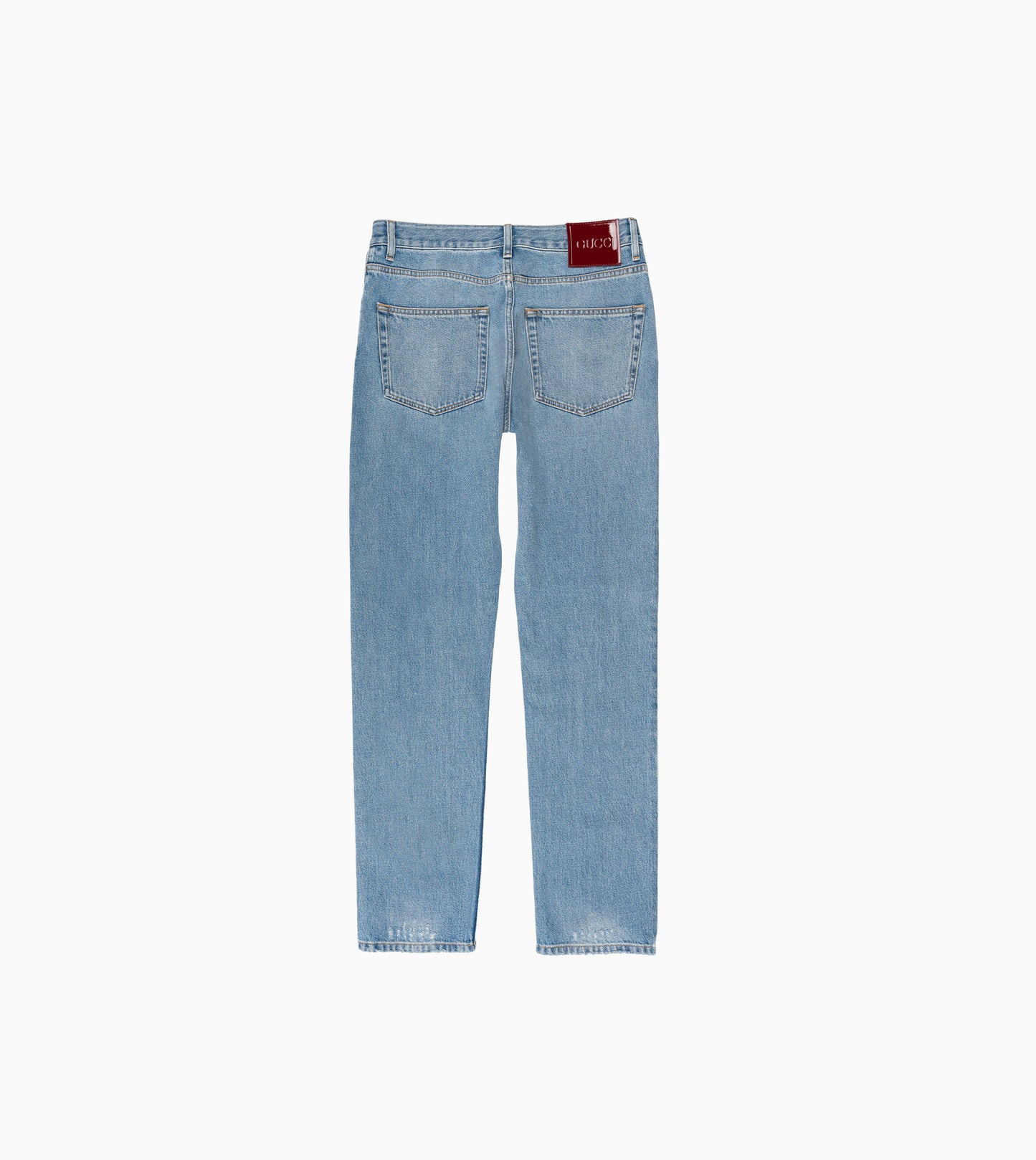 GUCCI Eco-Washed Organic Denim Blue Pant