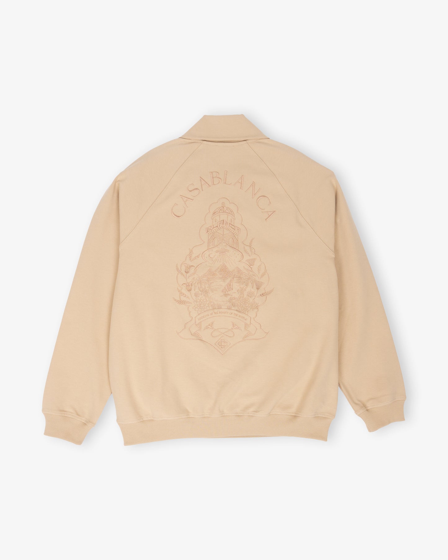 CASABLANCA Punto Collared Sweatshirt