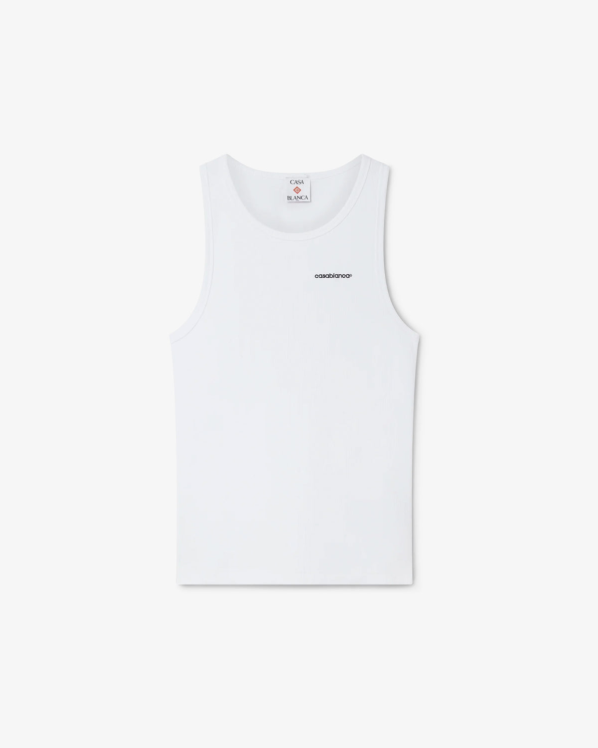 CASABLANCA Ribbed Tank Top