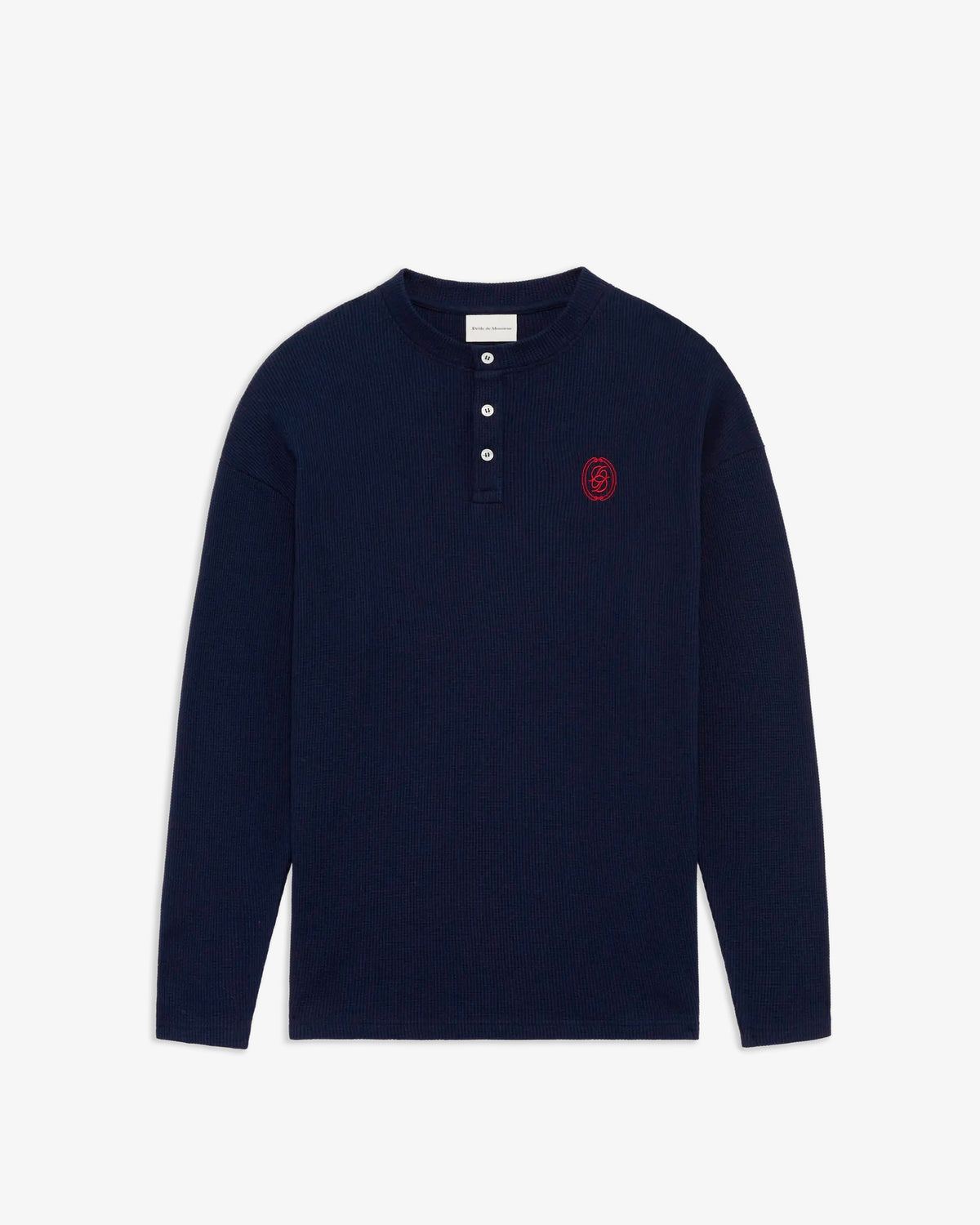 DRÔLE DE MONSIEUR D Mirror Waffle Longsleeve T-Shirt