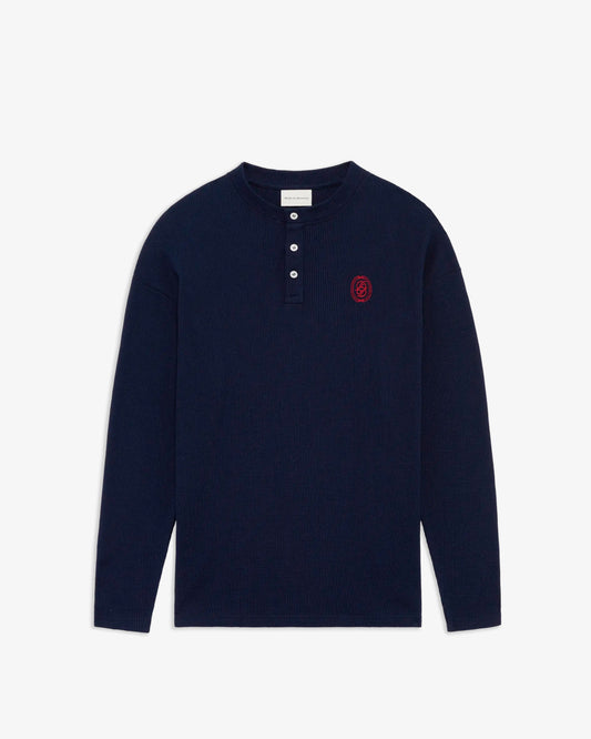 DRÔLE DE MONSIEUR D Mirror Waffle Longsleeve T-Shirt