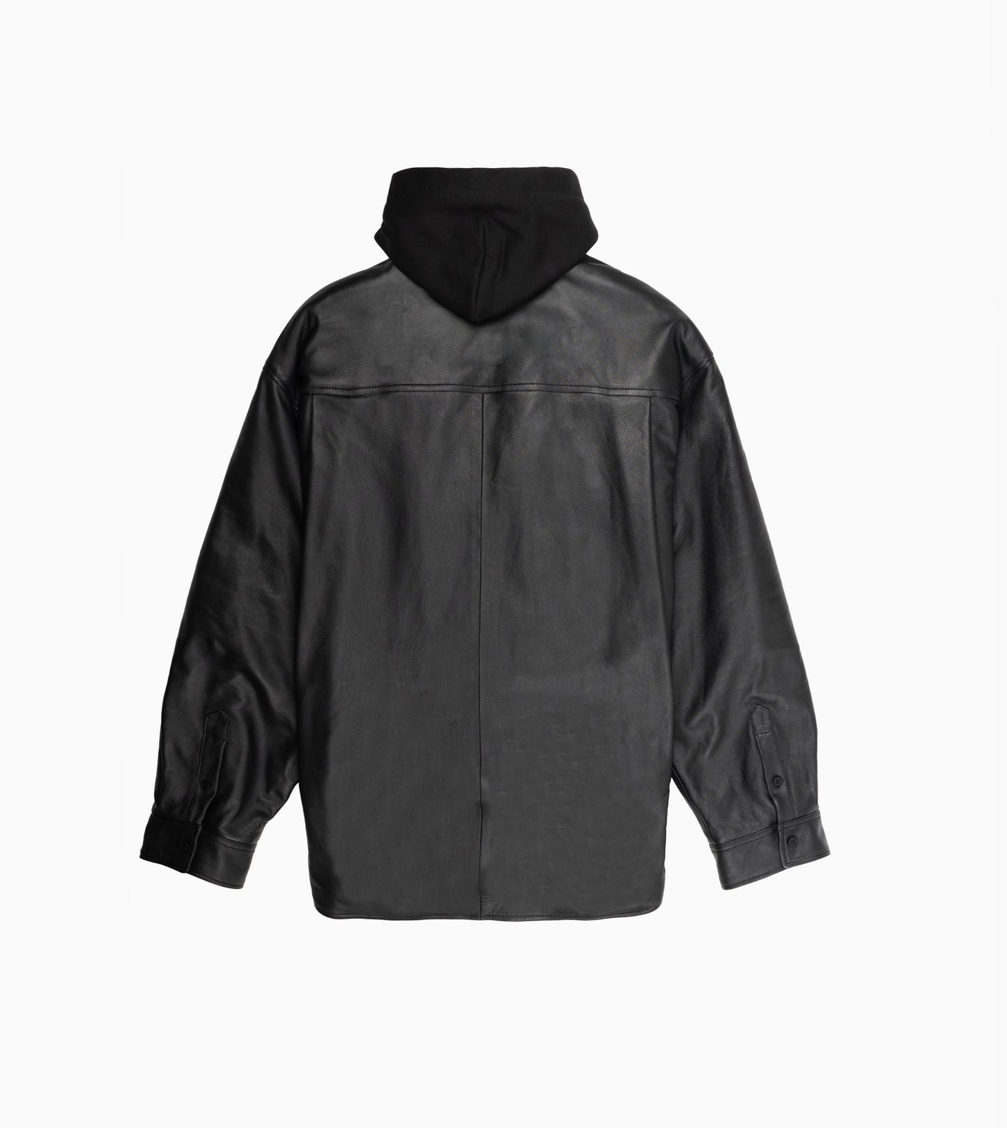 BALENCIAGA Supersoft Leather Overshirt