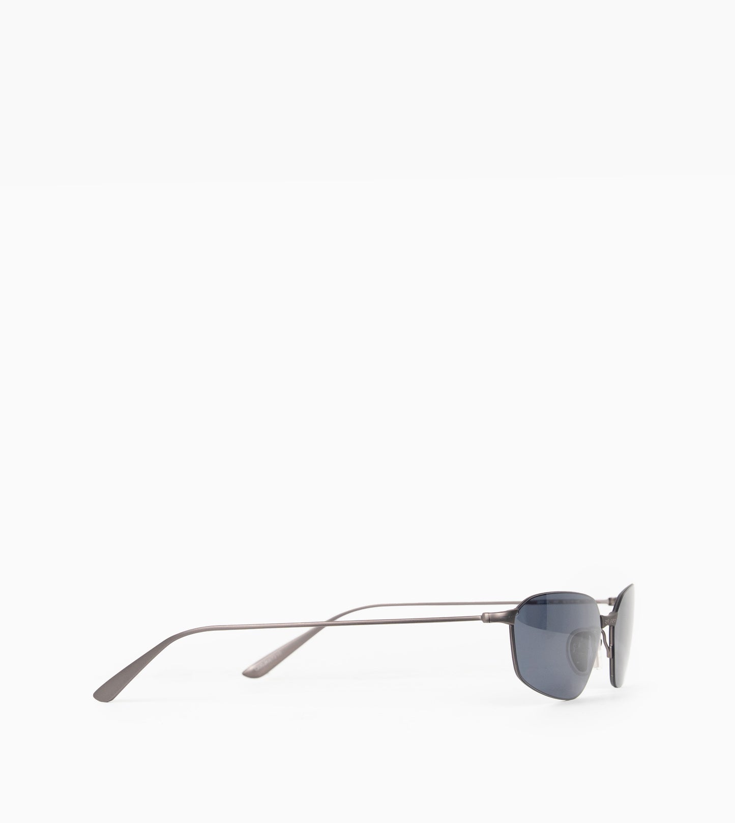 BALENCIAGA Invisible Oval 2.0 Sunglasses Black