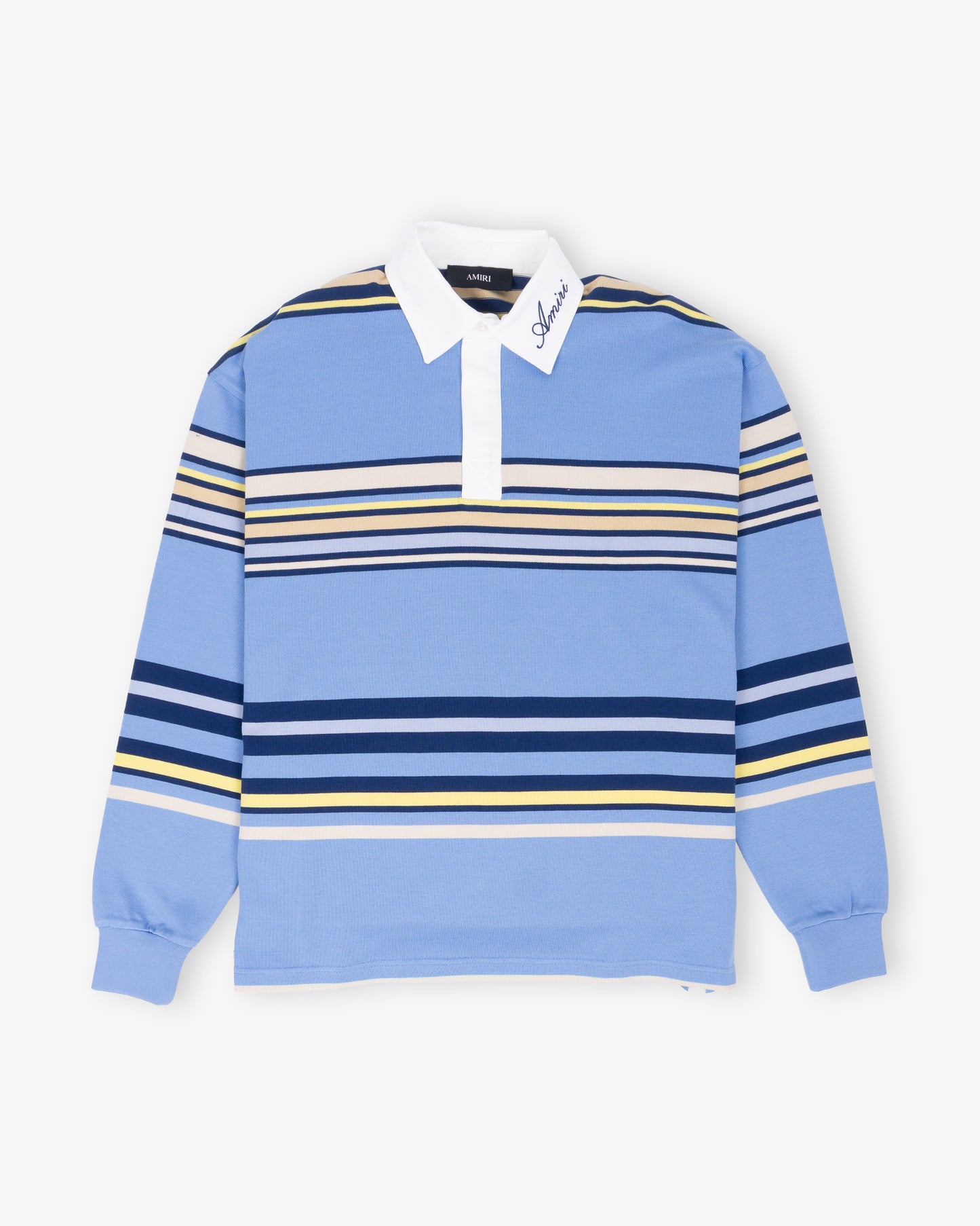 AMIRI Striped LS Polo