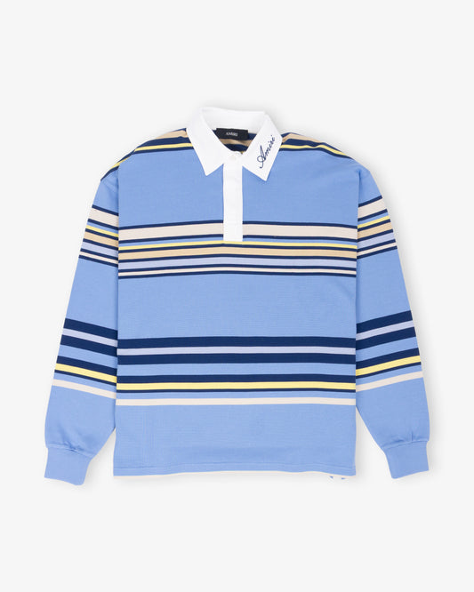 AMIRI Striped LS Polo