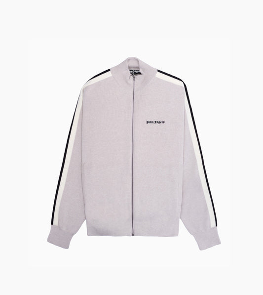 PALM ANGELS Classic Logo Knit Track Jacket