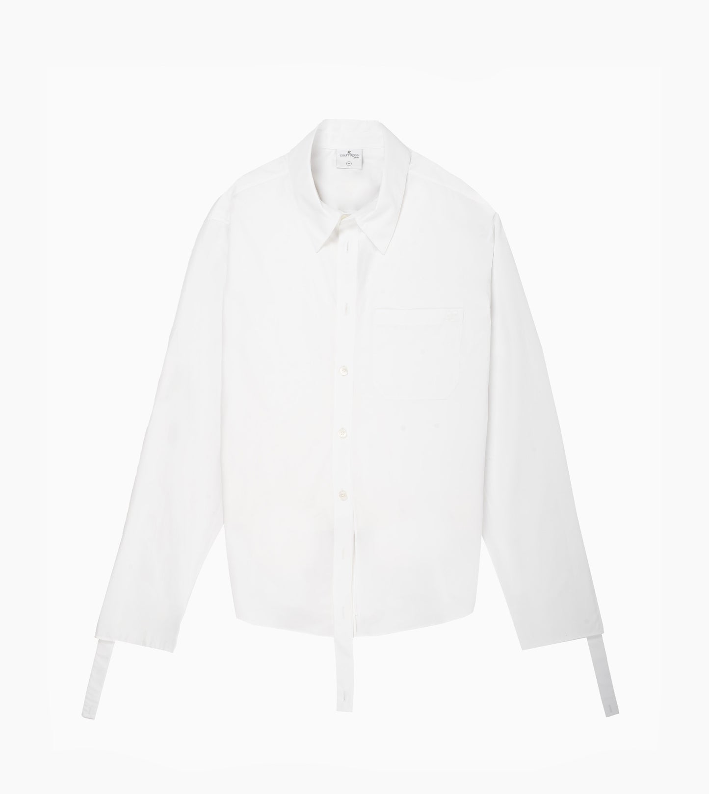 COURREGES Shirt Modular Poplin