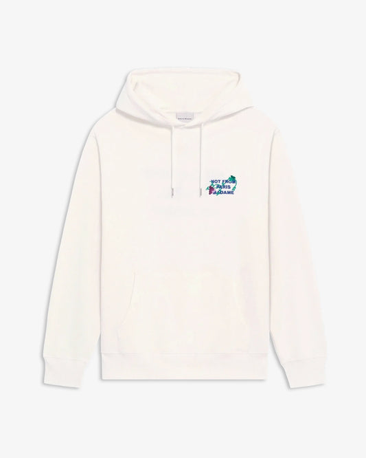 DRÔLE DE MONSIEUR Vine Embroidered Slogan Hoodie
