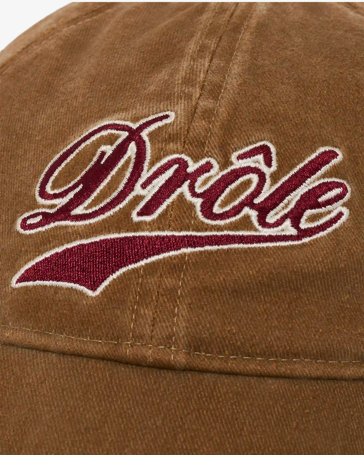 DRÔLE DE MONSIEUR Embroidered Cap