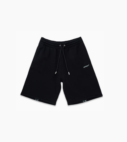 OFF-WHITE Vibe Arrow Skate Sweatshorts Black