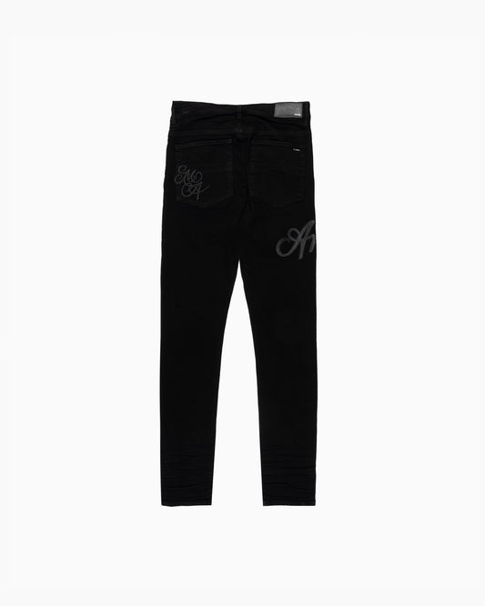 AMIRI Script Logo Skinny Jean