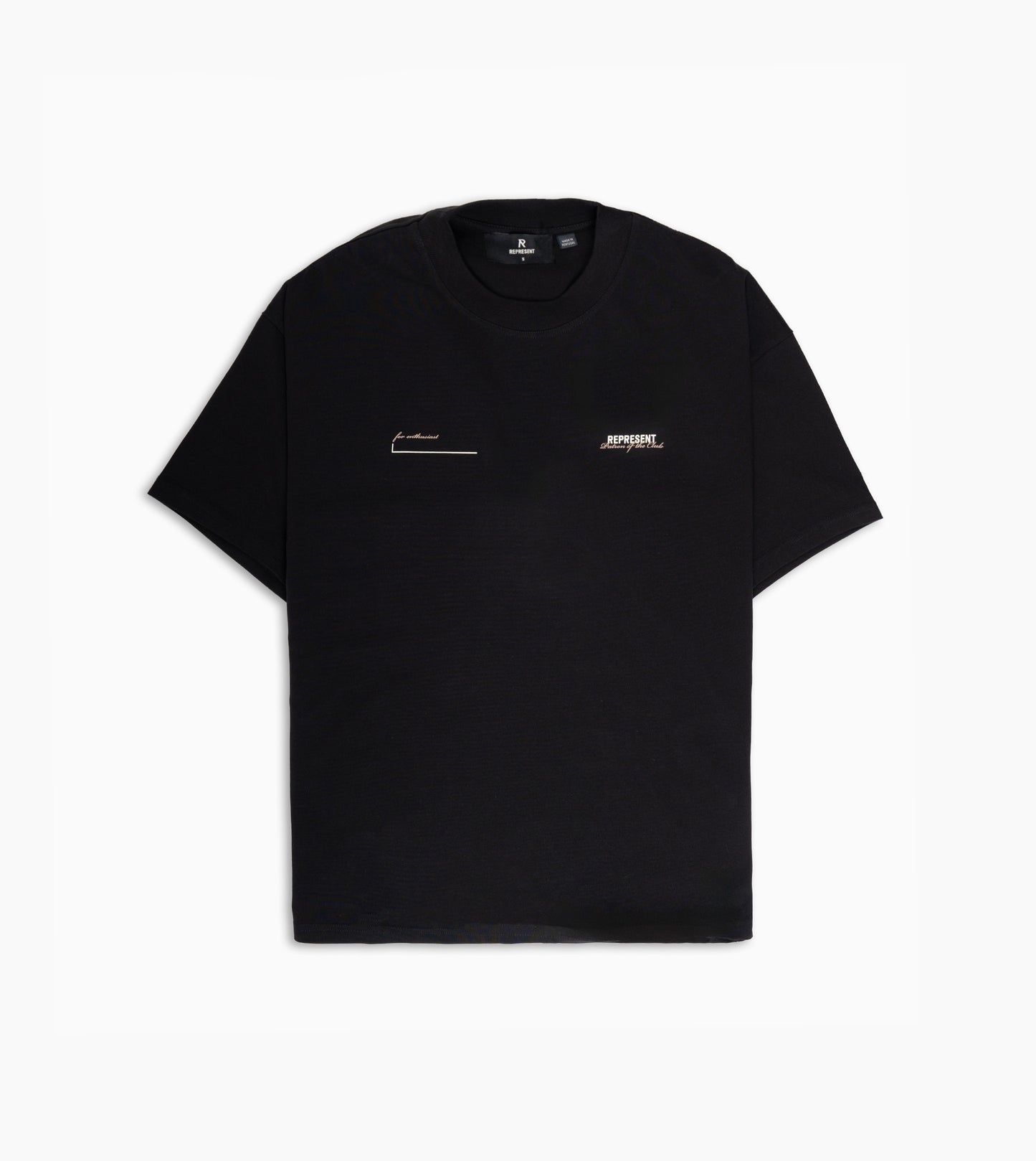 REPRESENT Patron Of The Club T-Shirt Black