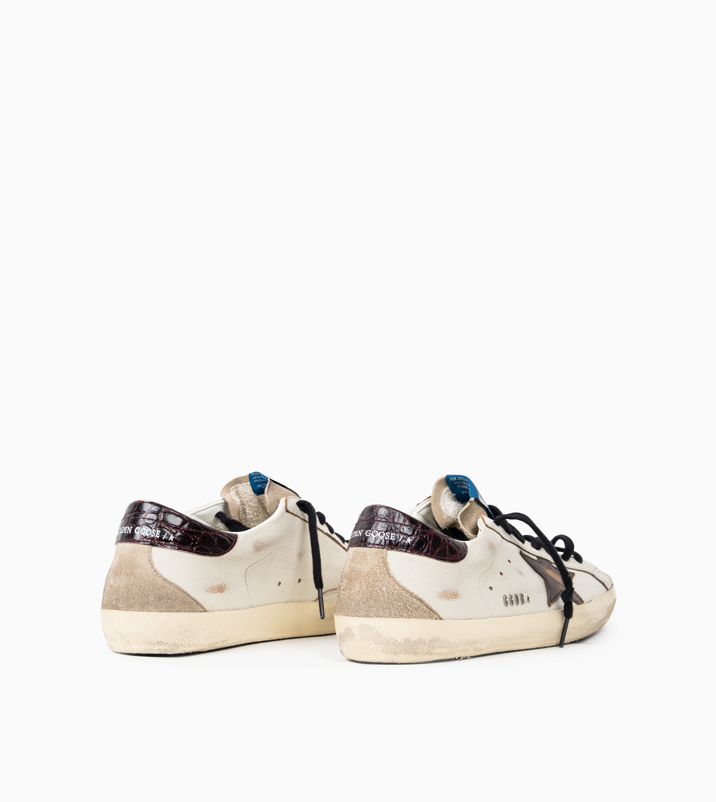 GOLDEN GOOSE SUPER STAR Nappa Upper Leather White Beige