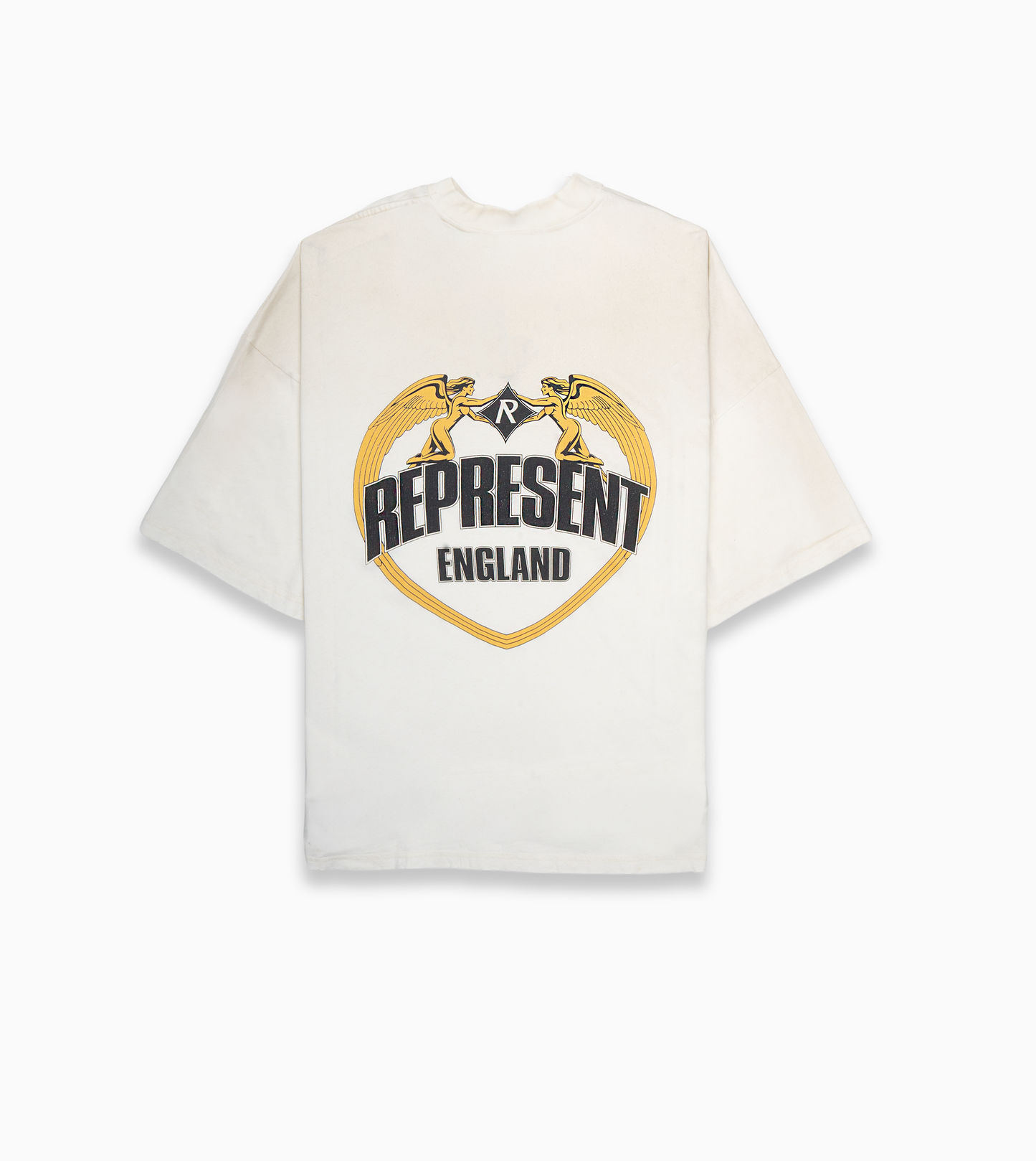 REPRESENT ANGEL BORDER T-SHIRT WHITE
