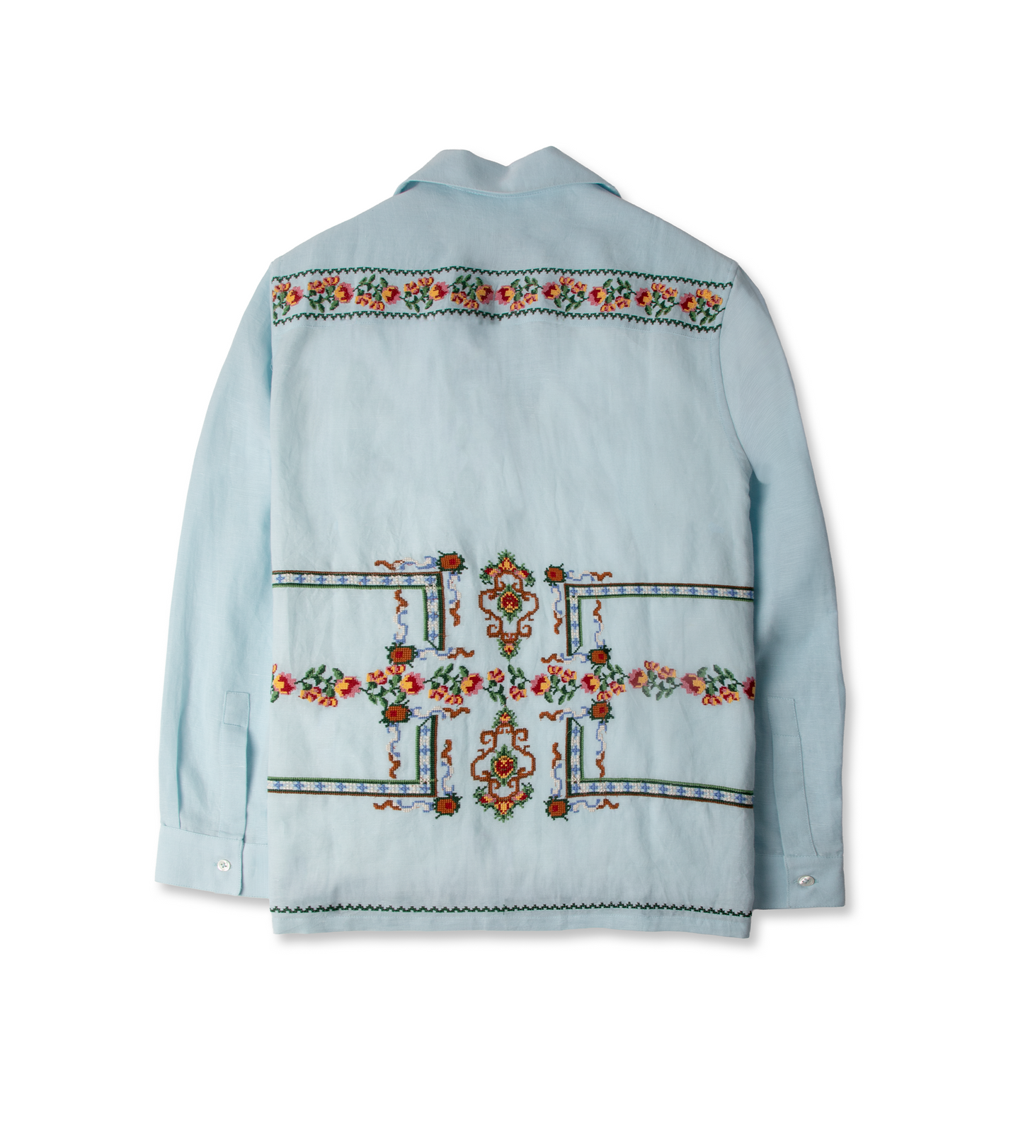 BAZISZT Camisa Rhea Azul