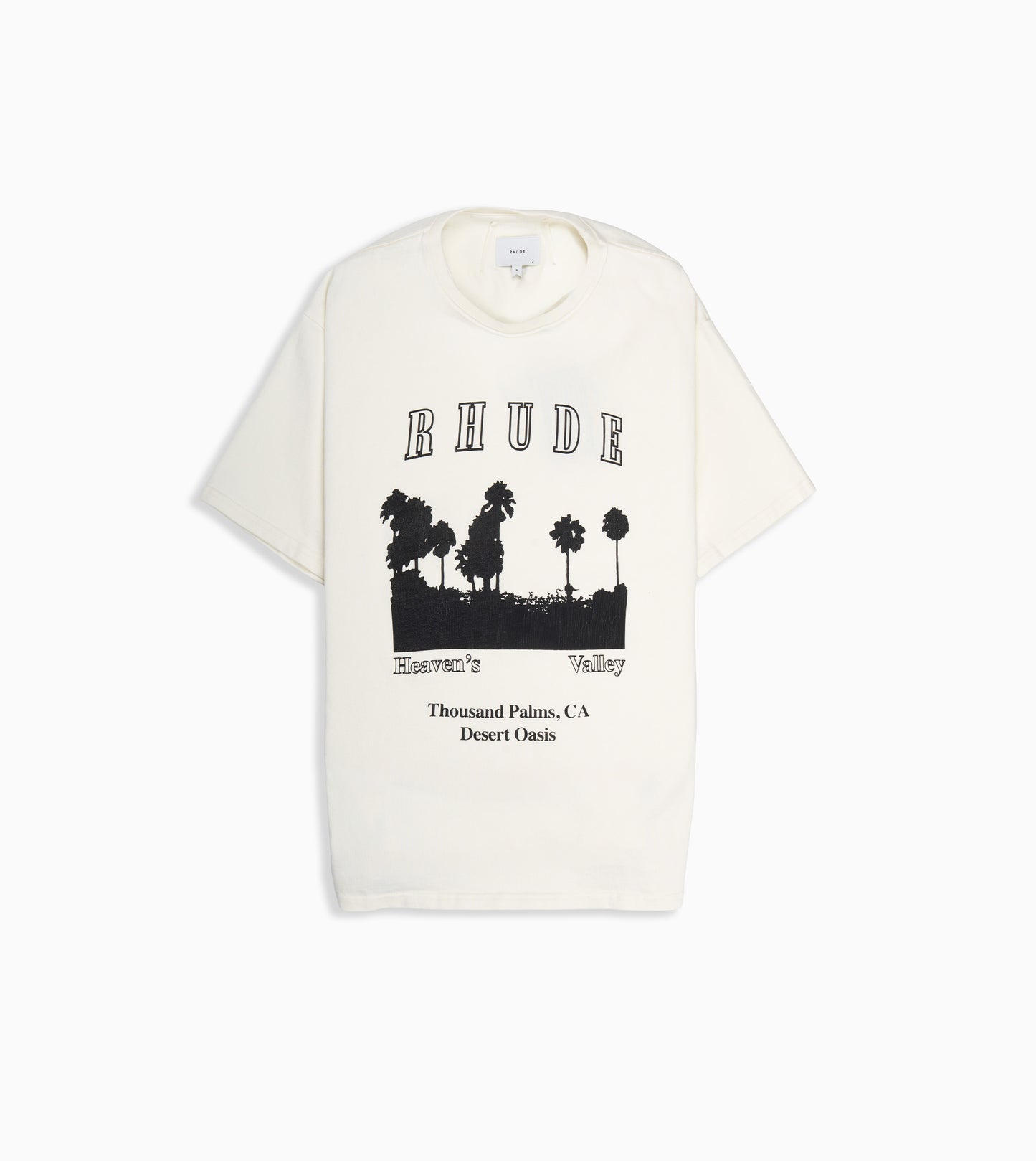 RHUDE Thousand Palms Tee White