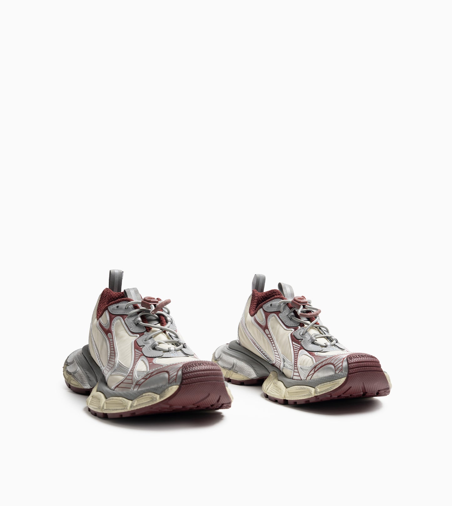 BALENCIAGA 3XL Sneaker White Burgundy