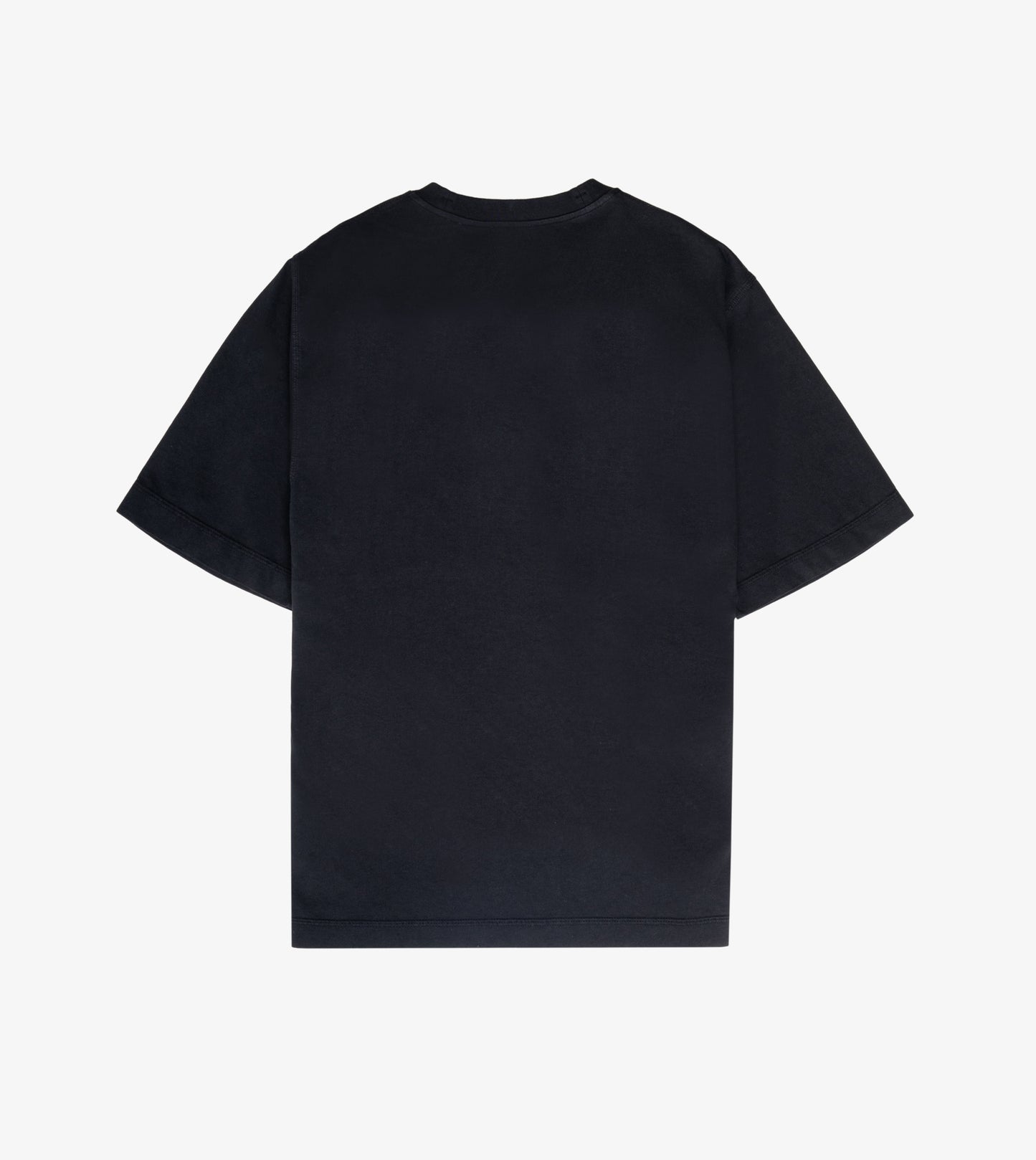 BURBERRY EKD Cotton T-shirt in Black