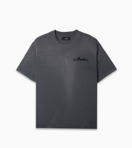 AMIRI Bleach Bandana Patch Tee