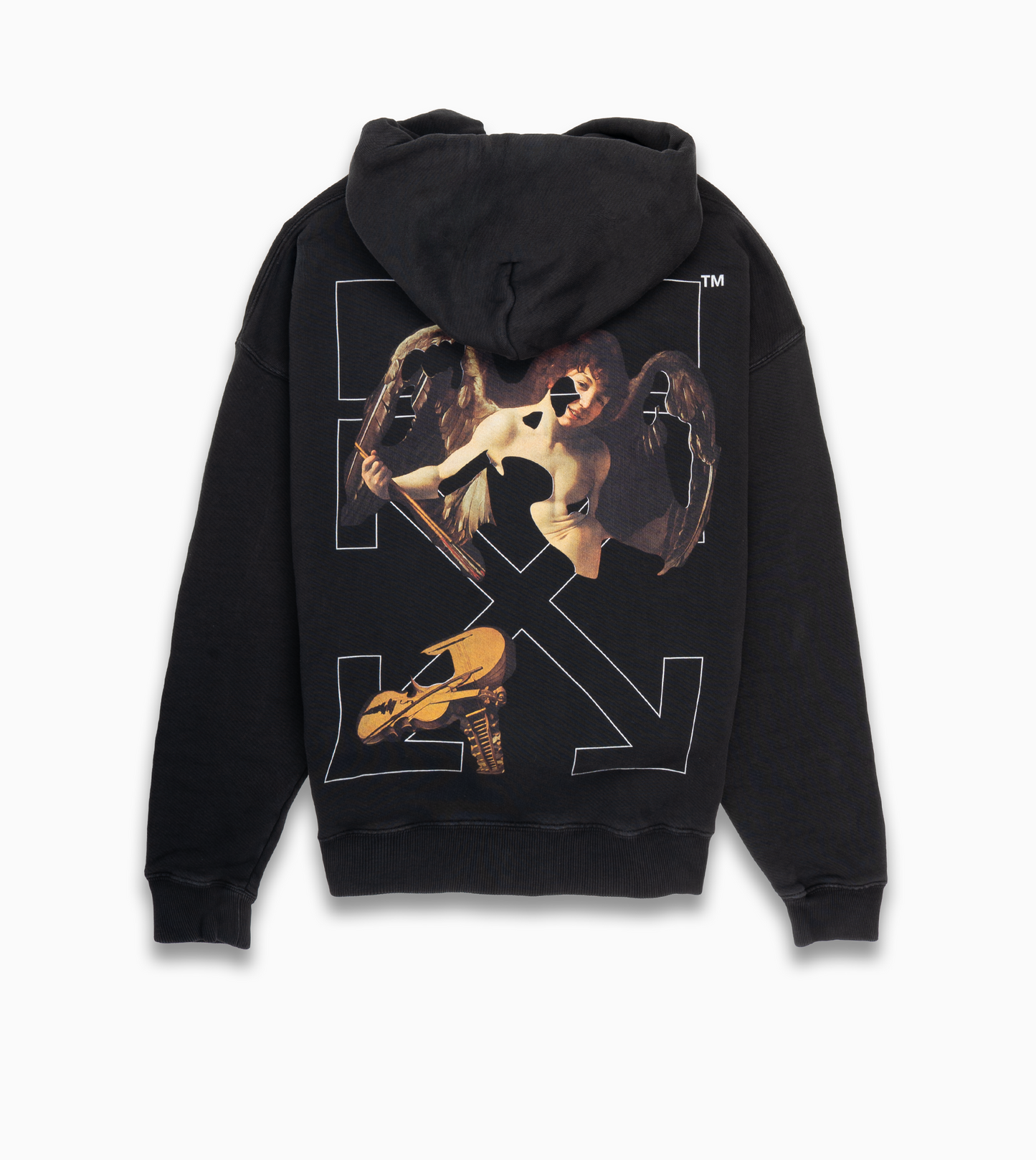 OFF WHITE Cupid Arrow Skate Hoodie