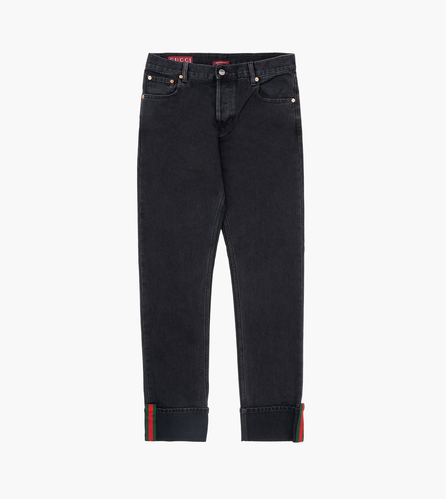 GUCCI ECO Washed Black Denim Pant