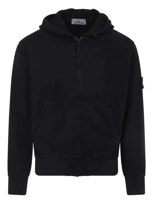 STONE ISLAND Hoodie Sweater Black