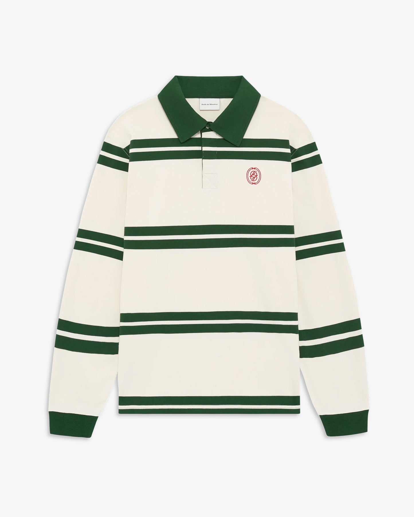 DRÔLE DE MONSIEUR Ornament Striped Polo