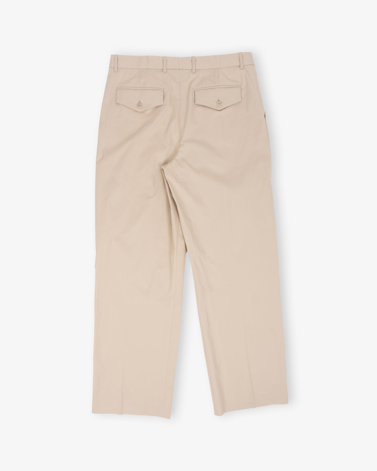 CASABLANCA Pleated Straight Leg Trouser