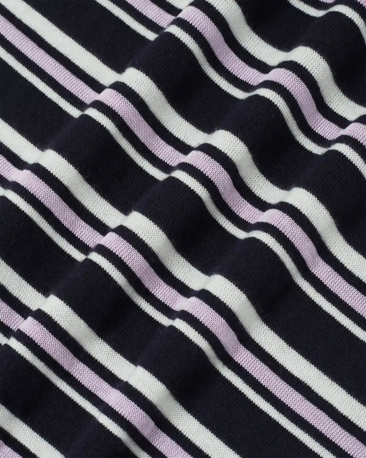 DRÔLE DE MONSIEUR Striped Knitwear Longsleeve Polo