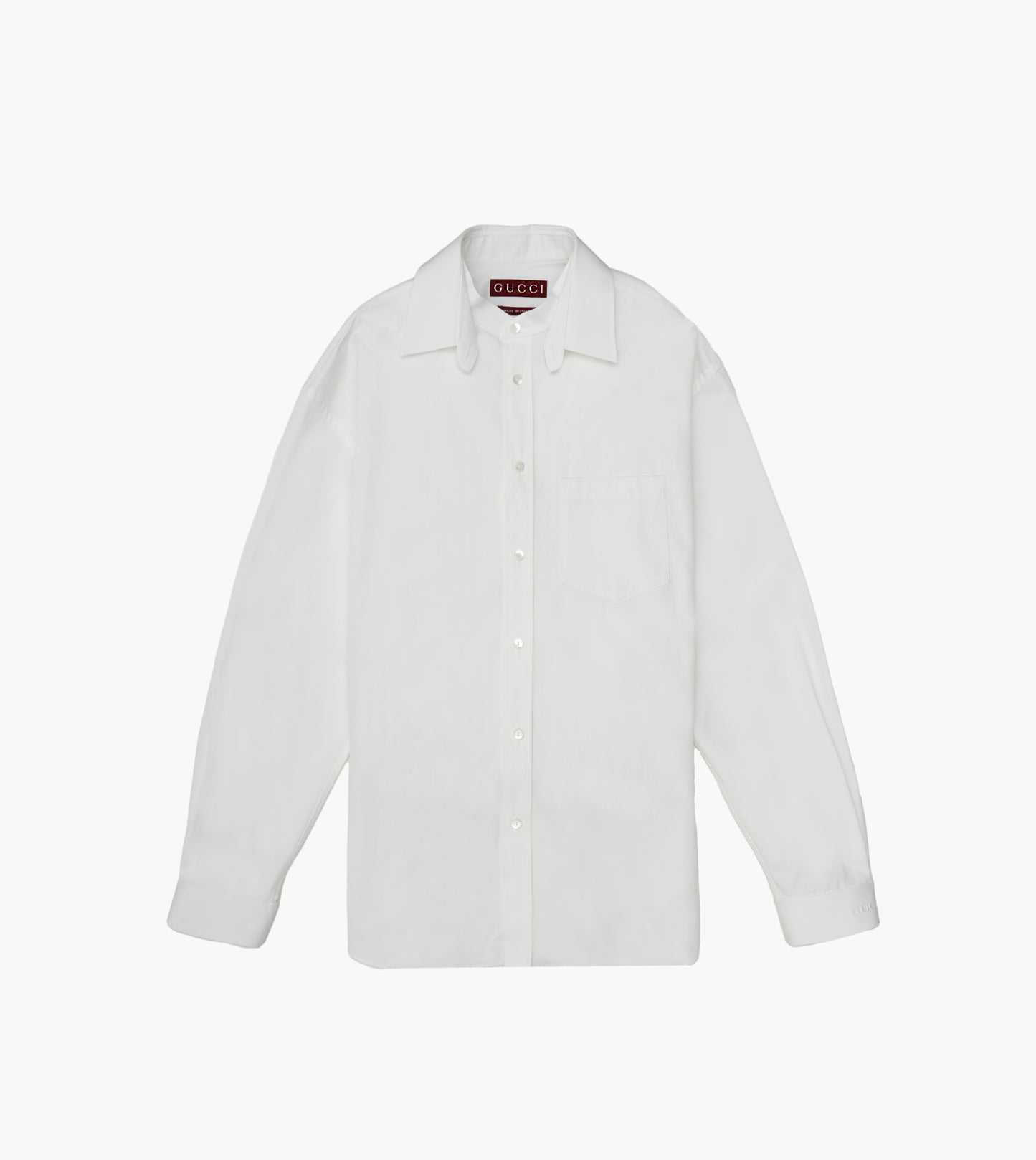 GUCCI Crispy Cotton Popeline Shirt