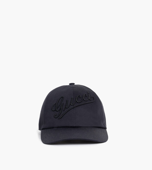 GUCCI Cotton Baseball Cap with Embroidery