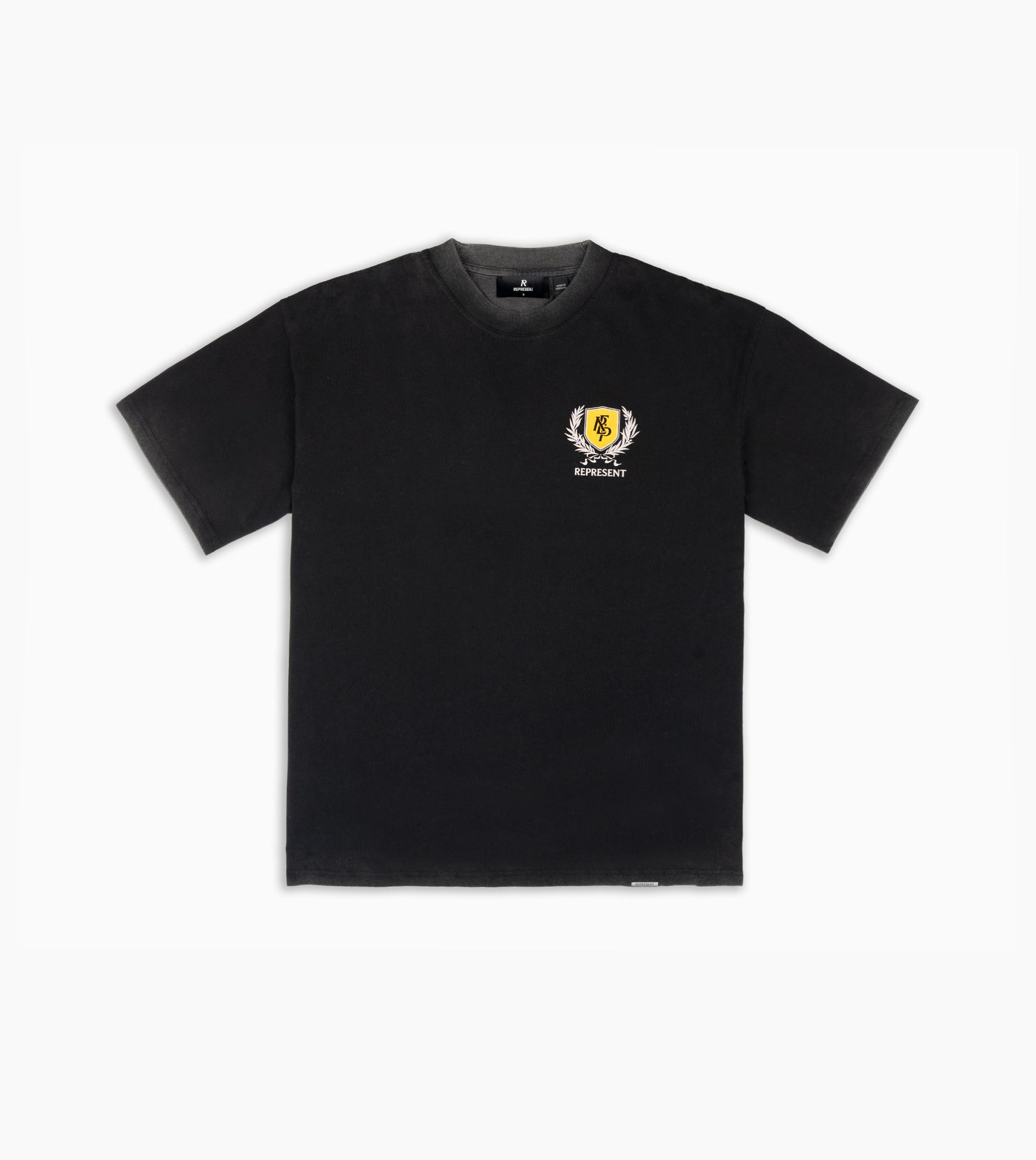 REPRESENT Crest T-Shirt Black