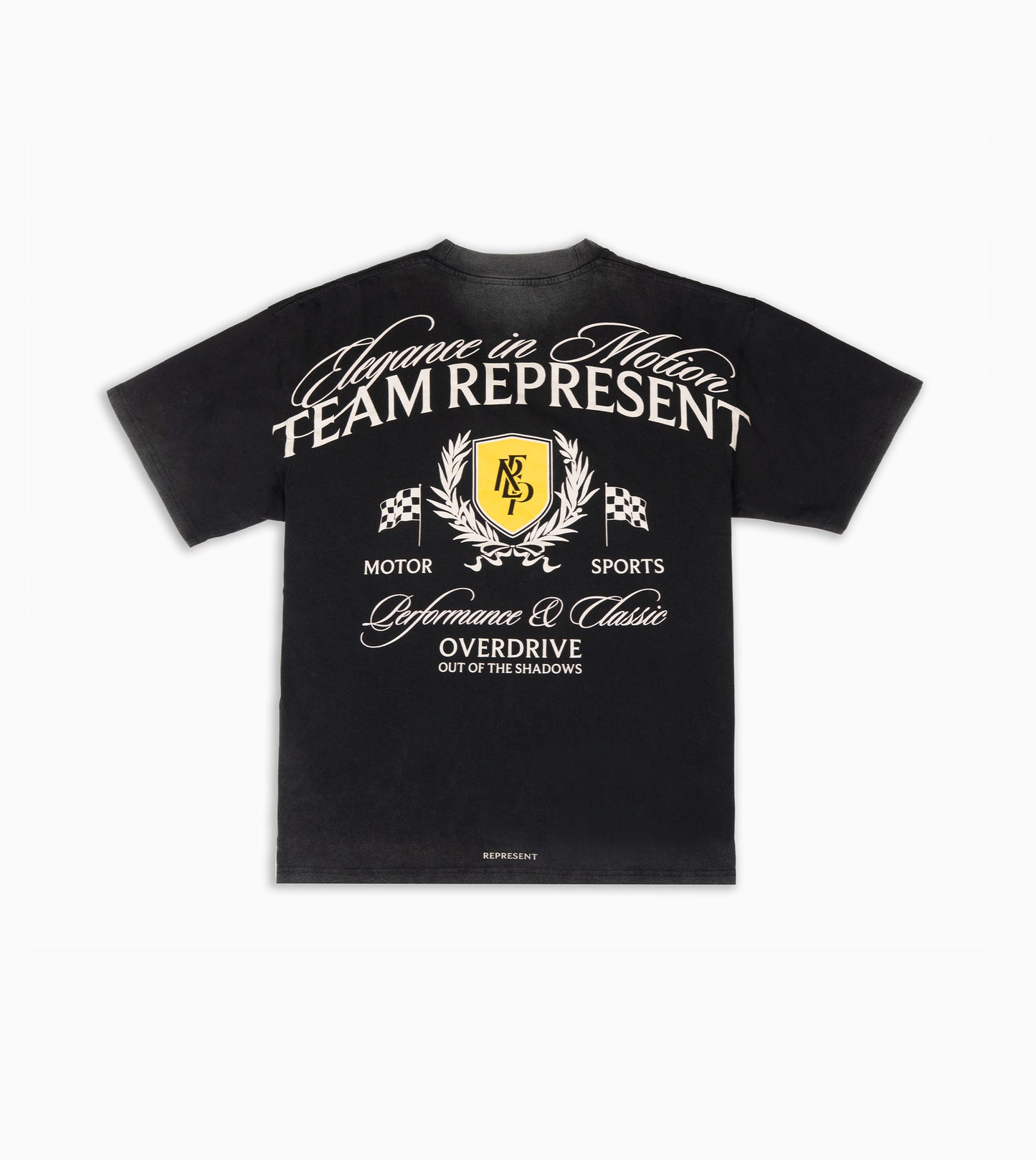 REPRESENT Crest T-Shirt Black
