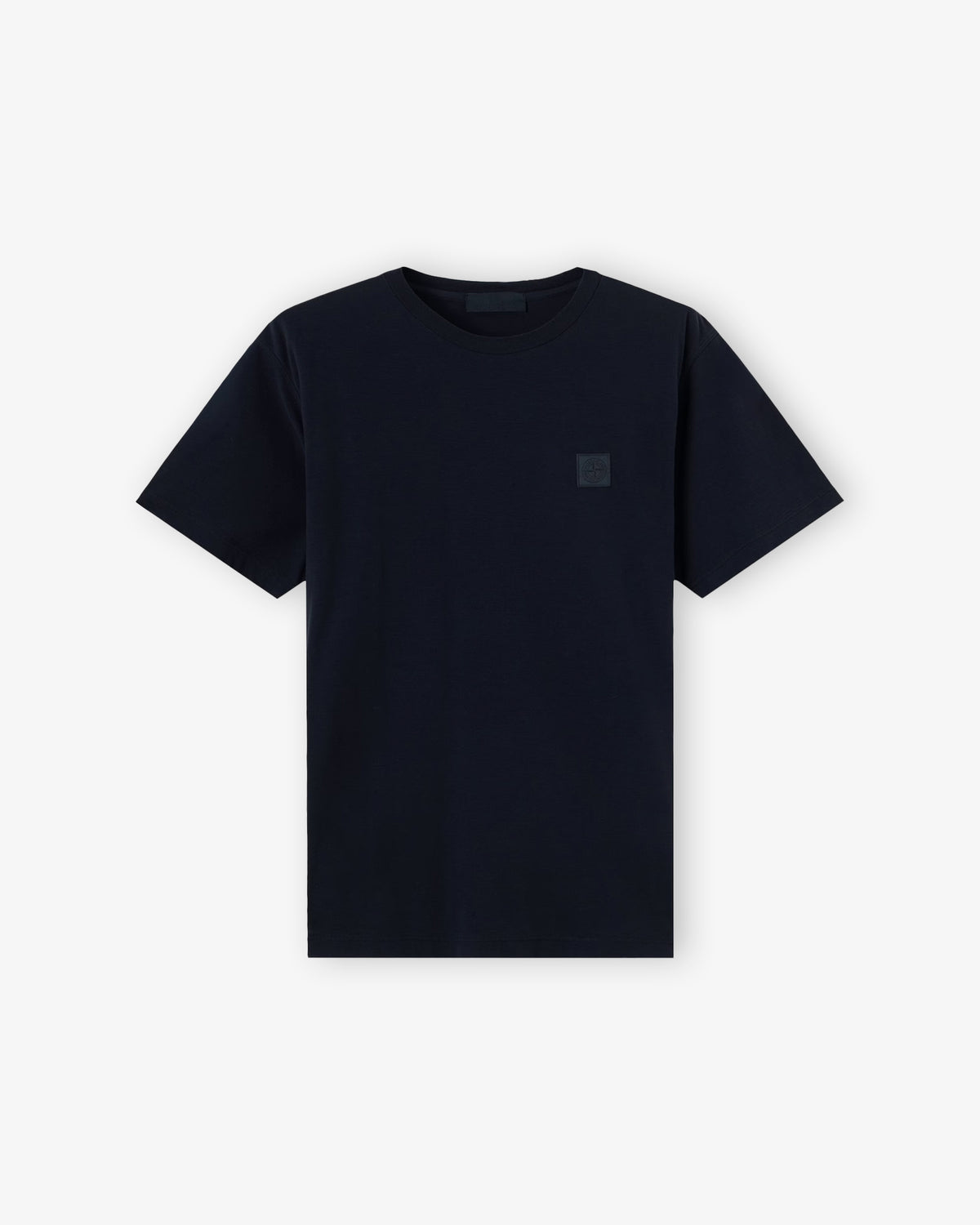 STONE ISLAND Organic Cotton T-Shirt Navy