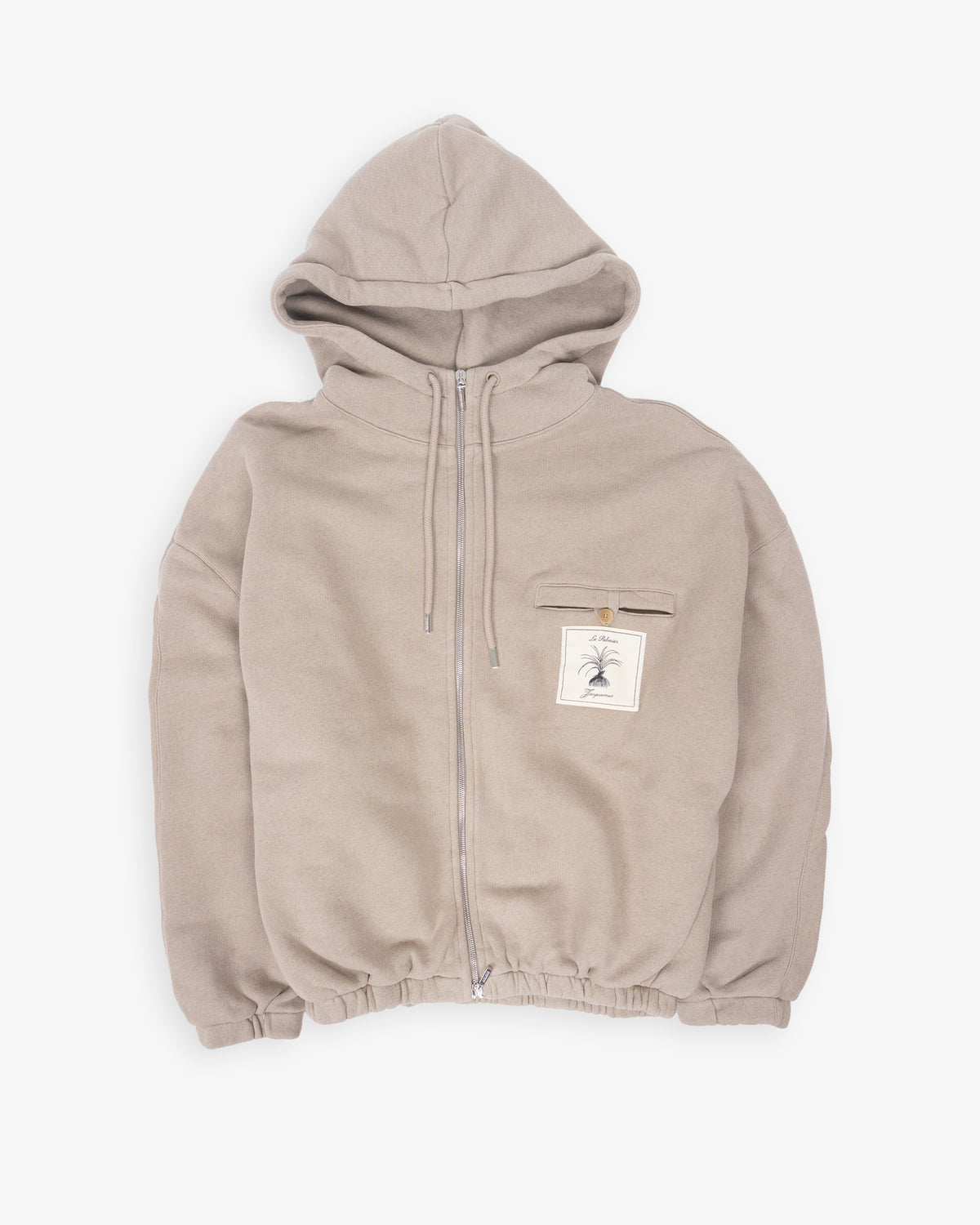 JACQUEMUS Le Hoodie Torneo Beige