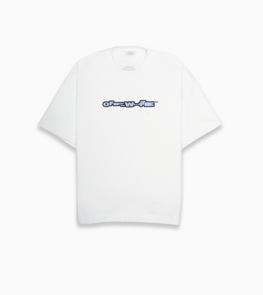 OFF-WHITE Baseball Arrow Skate SS Tee White