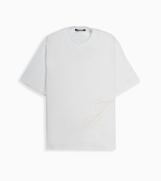 JACQUEMUS Le t-shirt J White