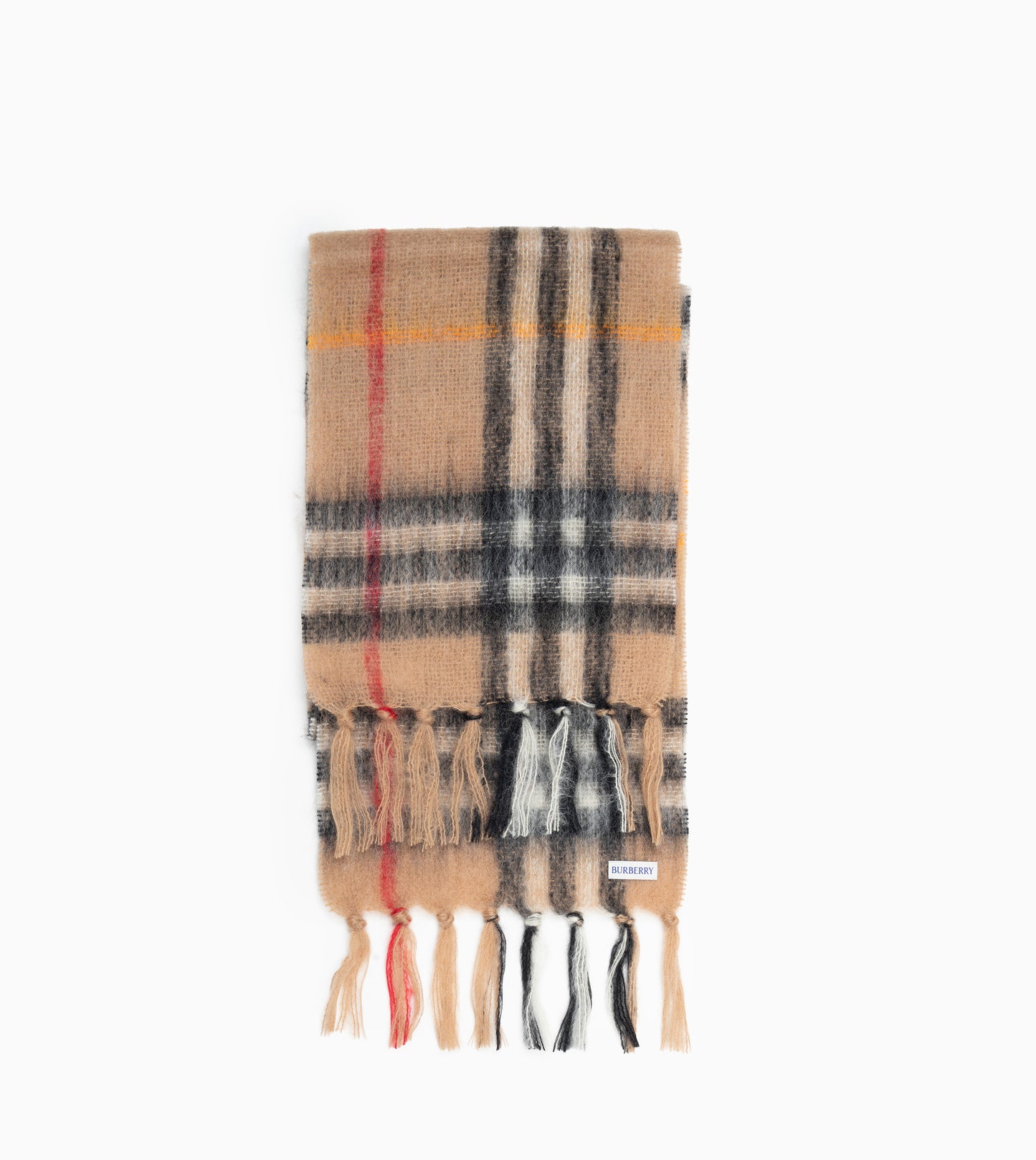 BURBERRY Sand Mohair Scarf