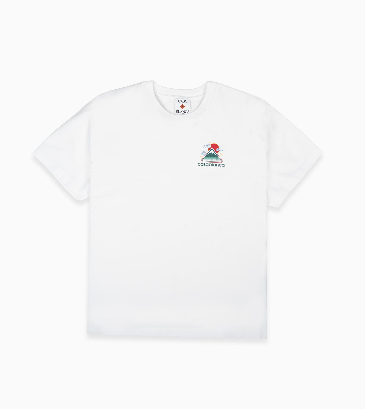 CASABLANCA Montagne Ondulée Screen Printed T-Shirt