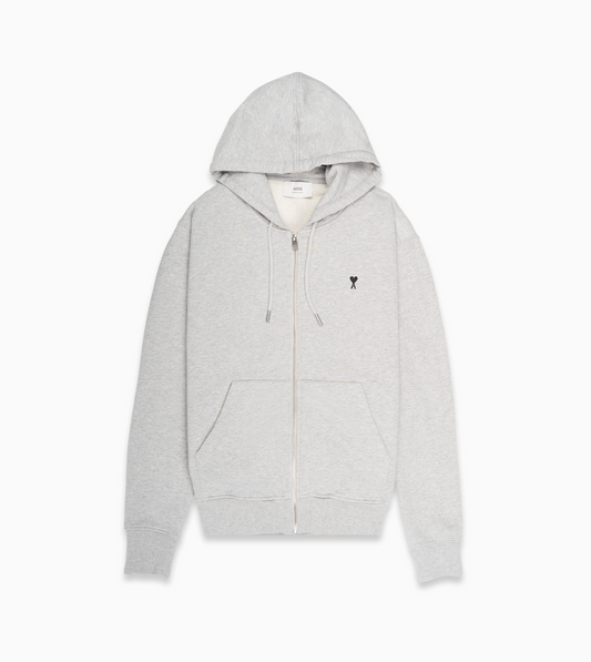 AMI Zipped Sweatshirt ADC Grey
