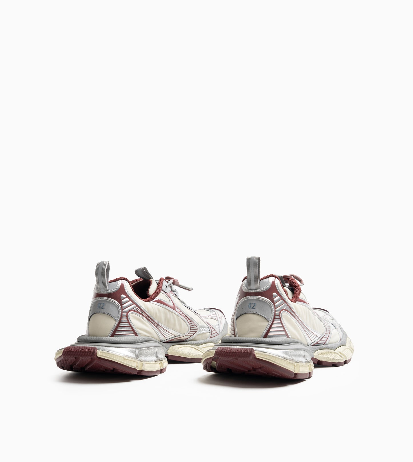 BALENCIAGA 3XL Sneaker White Burgundy